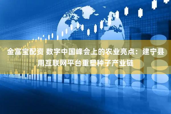 金富宝配资 数字中国峰会上的农业亮点：建宁县用互联网平台重塑种子产业链
