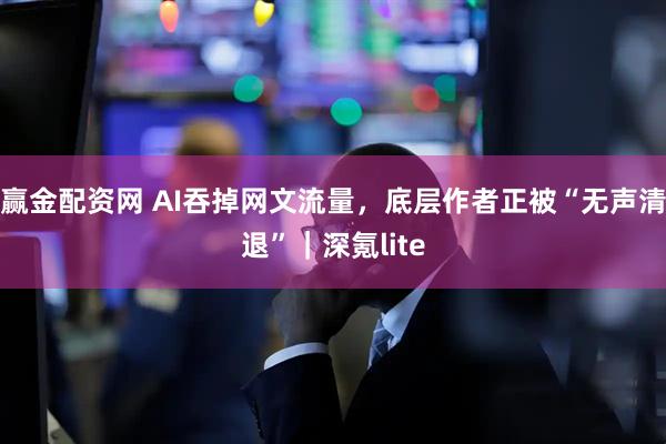 赢金配资网 AI吞掉网文流量，底层作者正被“无声清退”｜深氪lite
